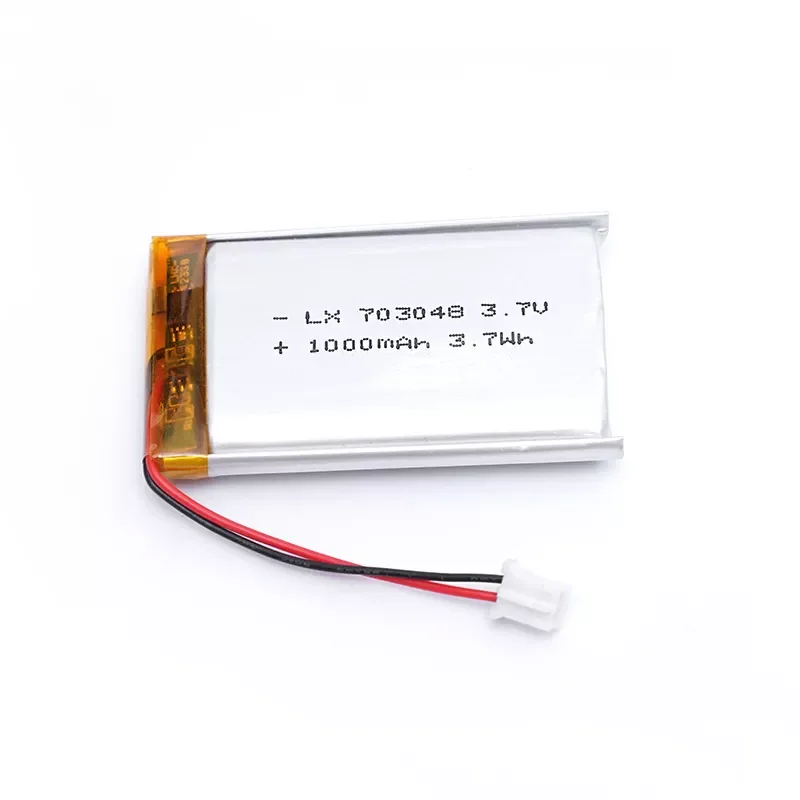

3.7V 703048 1000mAh Lithium Polymer Rechargeable Battery for Beauty Instrument Early Education Machine Laptop