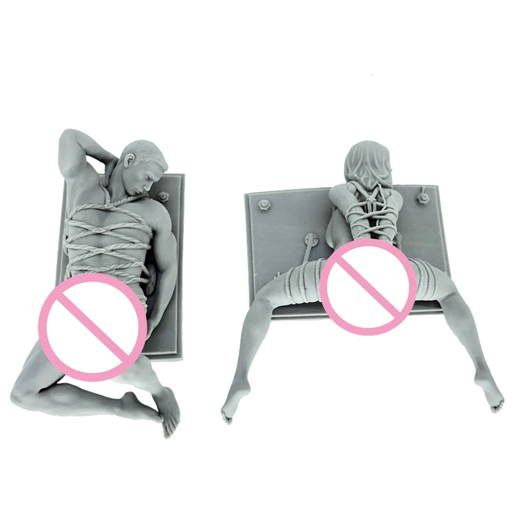 Truss Up NSFW 1/24 Scale Models Resin Figure Model Kit Unpainted Kits Diy Toys Hobbies Plastic Model