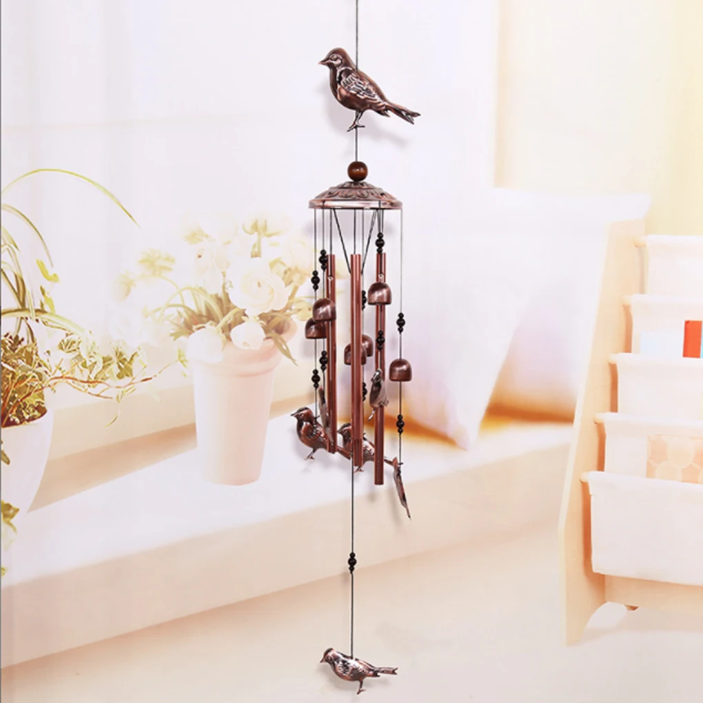 

Decor Wind Chimes Metal Office Window Courtyard Indoor Outdoor Pendant