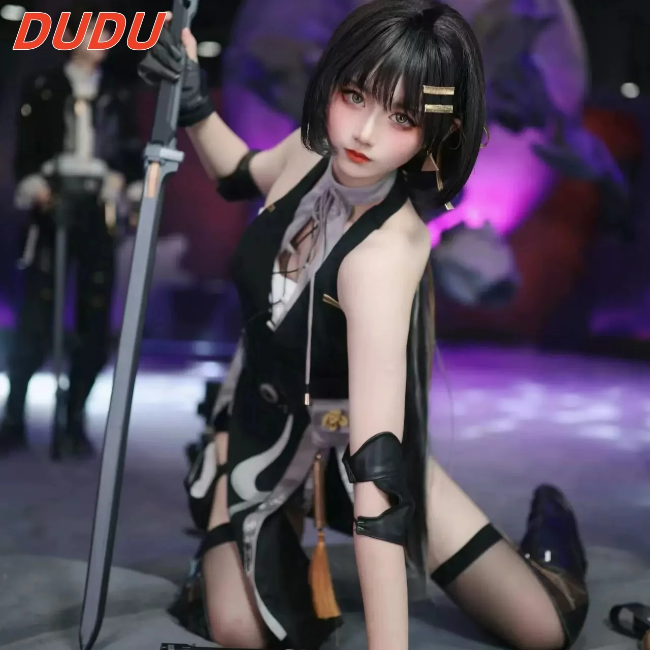 Wuthering волны Rover косплей костюм парик женская униформа искусственный герой