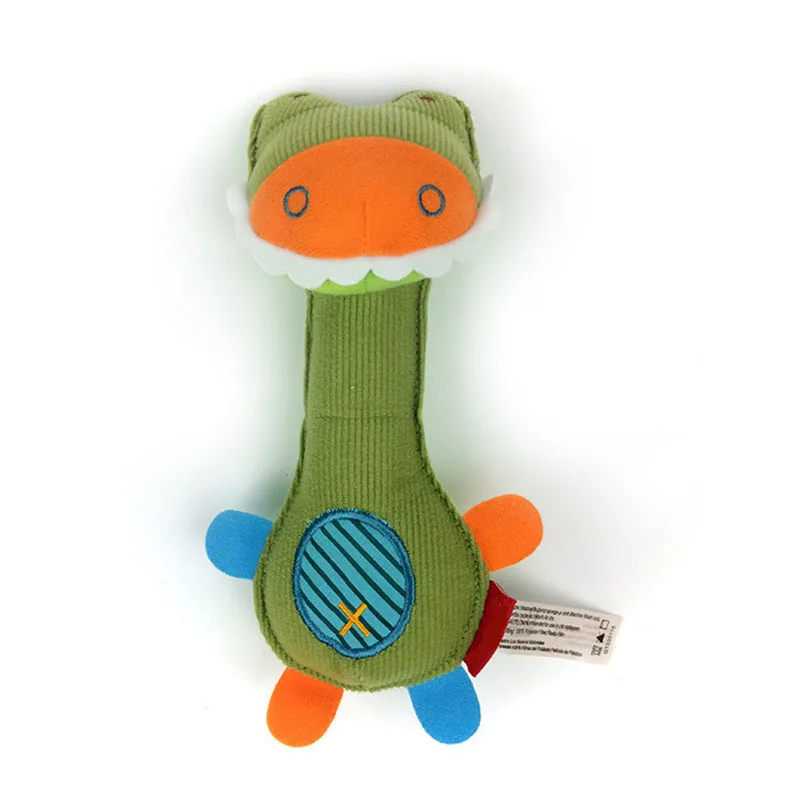 

Dog Toys Plush Toys For Dogs Cat Cute Funny Dinosaur Deer Monkey Shape Squeaky Puppy Toy Pet Durable Intercative Molar Chew Toy