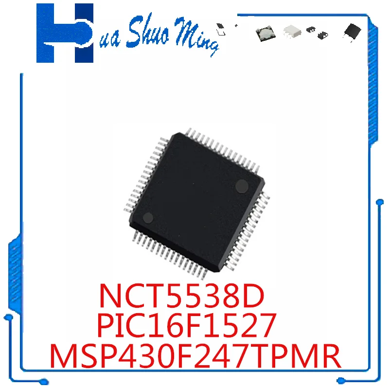 5 шт./лот NCT5538D MSP430F247TPMR M430F247T MSP430F247TPM MSP430F247 PIC16F1527-I/PT PIC16F1527 PIC16F1527-E/PT QFP64