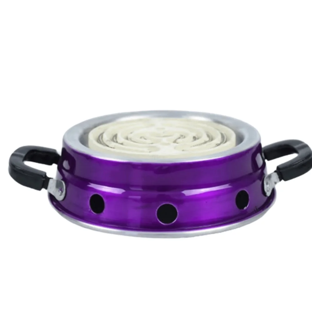 

127 Volt Electric Stove Portable Camping or Home Purple Color Aluminum