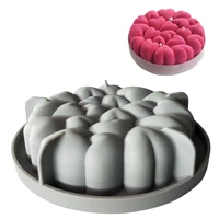 diy silicone cake mold dessert mousse baking form pan handmade heart bubble cloud donuts shaped chocolate moulds cake tools