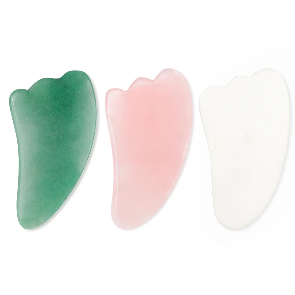 1 шт. скребок из натурального камня для лица шеи и спины |