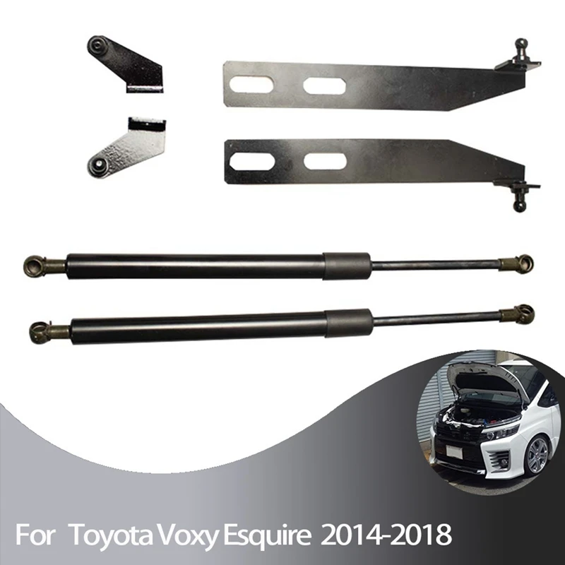 

Газовые стойки для Toyota Voxy Ноя R80 2014-2020, газовая пружина, подъемник, амортизатор, передний капот, амортизационная поддерживающая способность