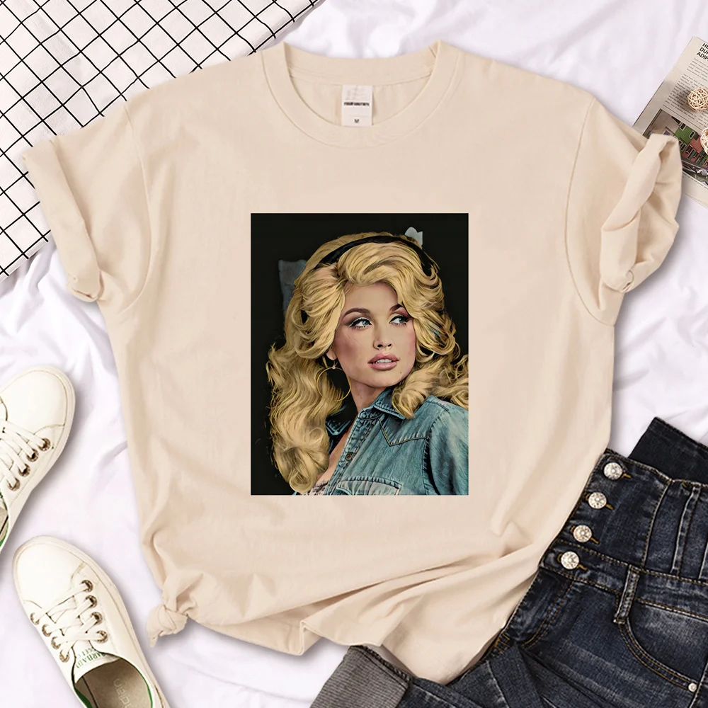 

Футболка Dolly Parton Женская летняя футболка женская комиксная одежда