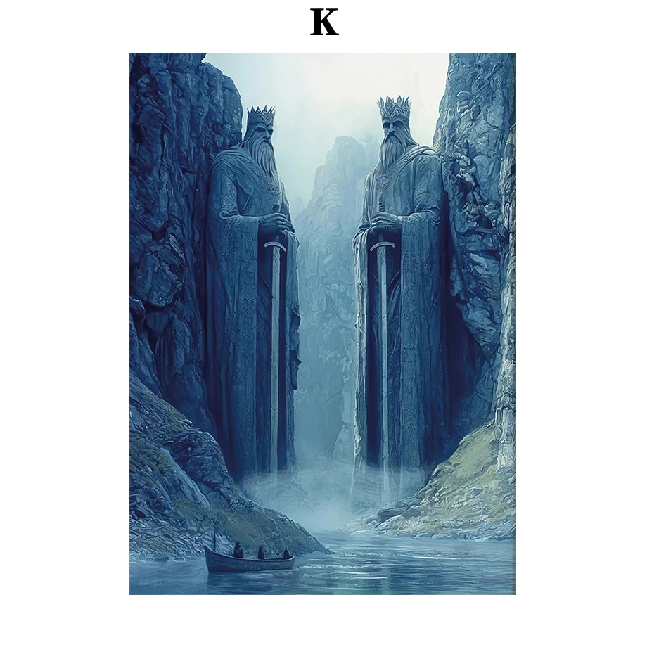 

Скандинавский постер "Кольцо на среднеземье"