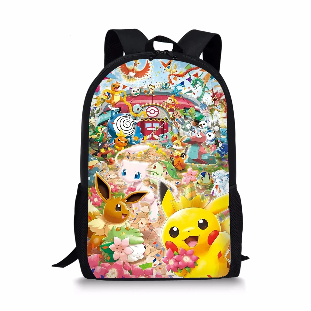 HALYUNASC Childrens' School Backpack Baokemeng Design Students School Bag Cartoon Teenagers Book-Bags Mochila