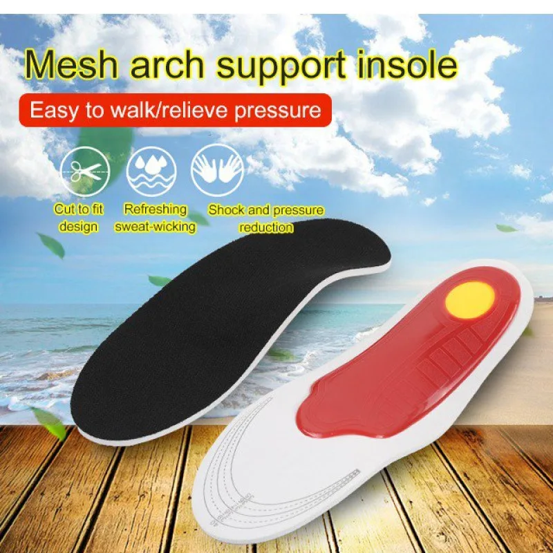 

Foot Arch Support Sports Shock-Absorbing Insoles