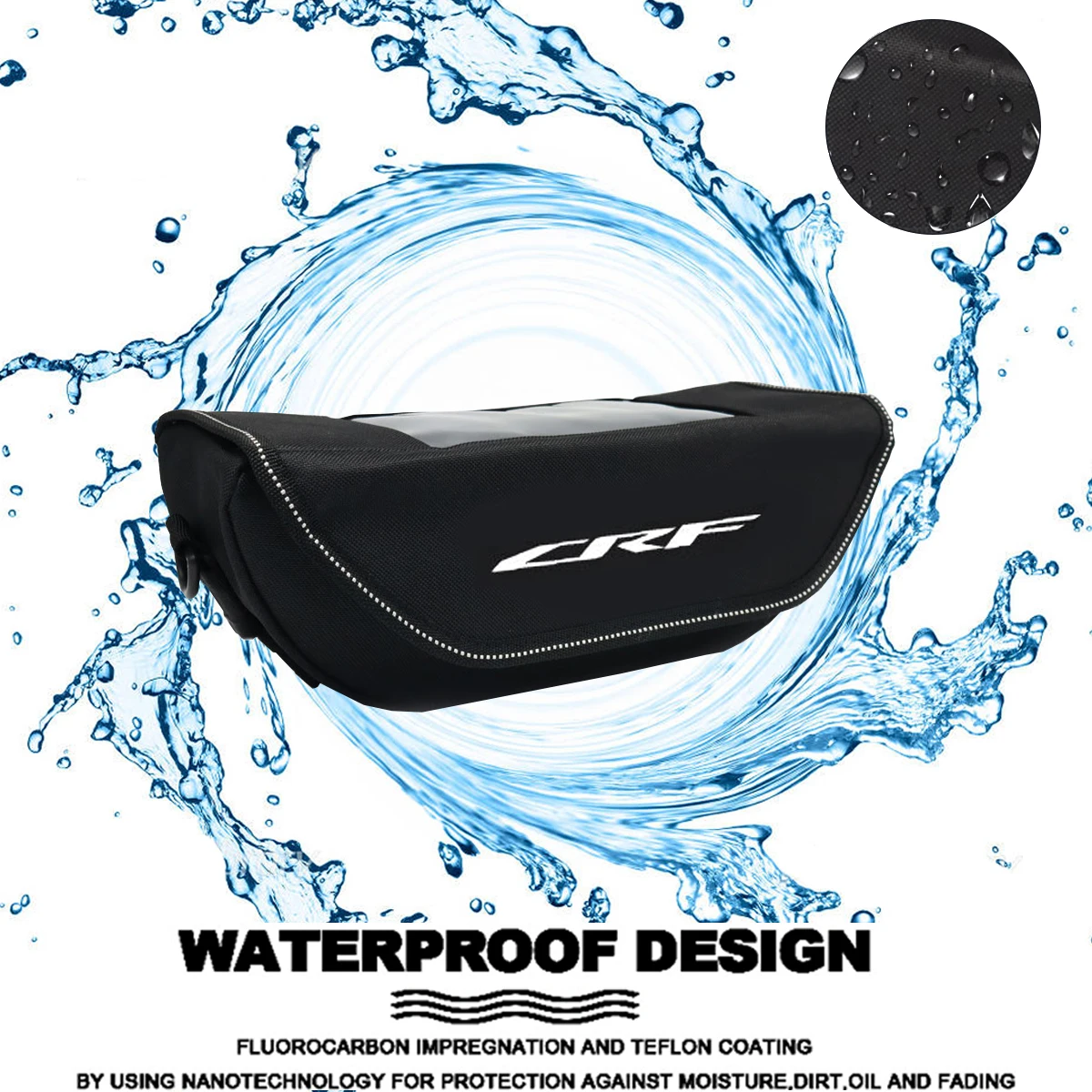 

For CRF450X CRF250F CRF125F CRF125FB CRF110F Motorcycle accessory Waterproof And Dustproof Handlebar Storage Bag navigation bag