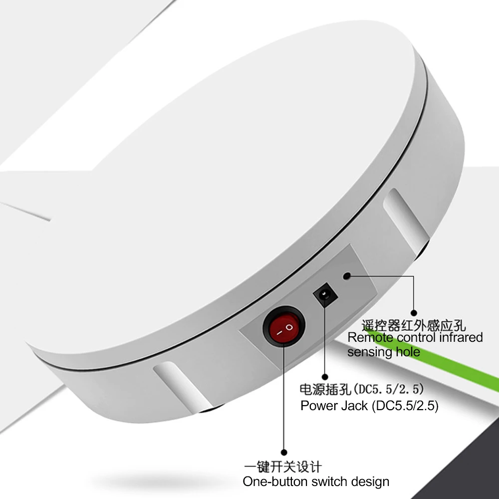 Поворотный стол с углом поворота 360 градусов для фотосъемки 100 кг Автоматический