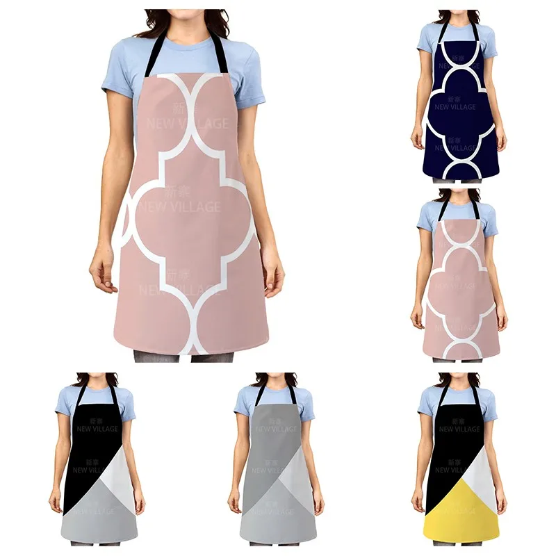 

Цветочные буквы алфавита, флейта для женщин, без рукавов, из хлопка и льна, инструменты для уборки дома, 55*68 см