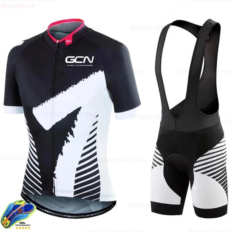 New GCN Cycling Clothing 2022 Pro Team Ropa Ciclismo Hombre Short Sleeve Set Mtb Bike Uniforme Maillot Strava |