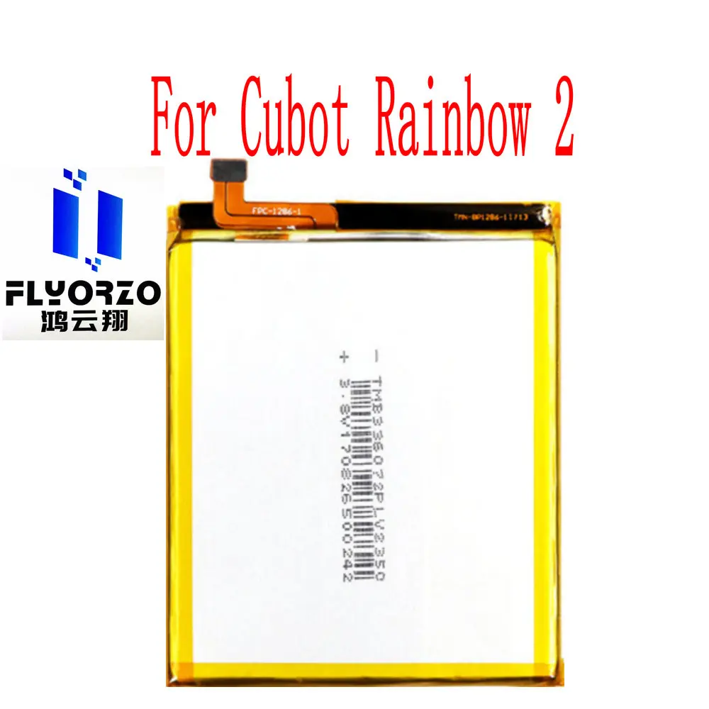 

New High Quality 2350mAh Rainbow 2 Battery For Cubot Rainbow 2 Cell Phone