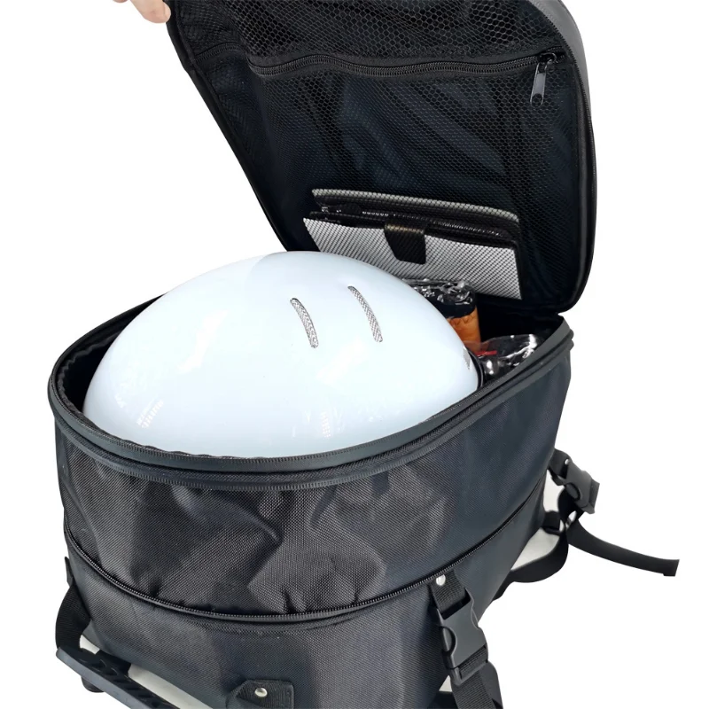 

New Spot Waterproof Motorcycle Tail Bag Motorcycle Rider Helmet Bag Motorcycle Tail Box Shoulder Bag Riding Waterproof Bag