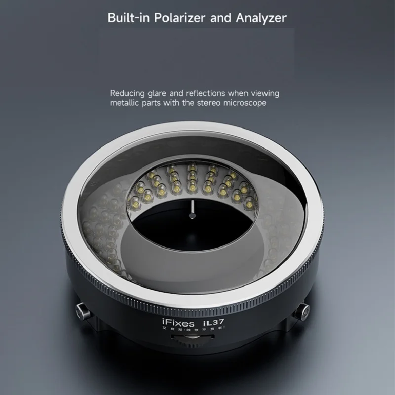 Микроскоп IL37 антибликовые осветители 96 шт. регулируемые поляризационные
