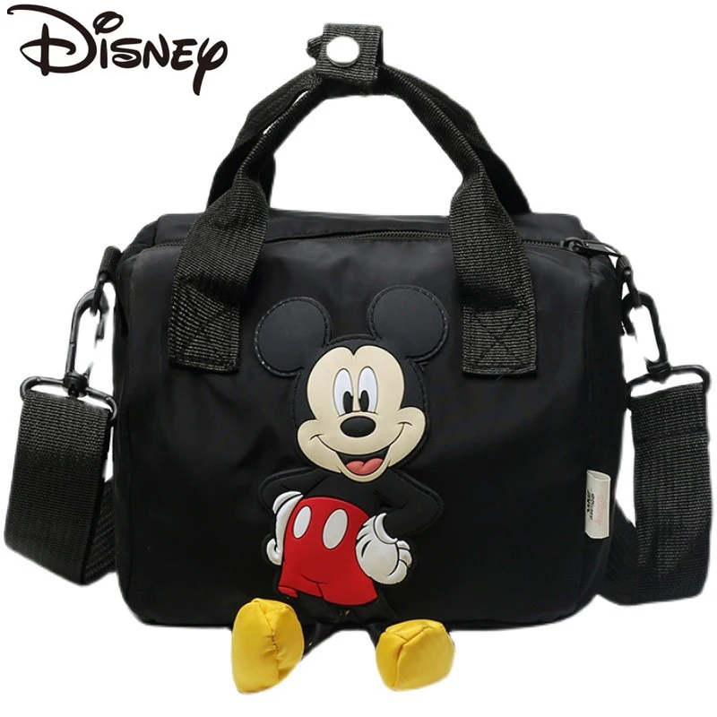 Disney cartoon  Mickey Mouse Messenger Bag Girl Boy Handbag Mini Children's Storage Bag Large Capacity  Shoulder Bag