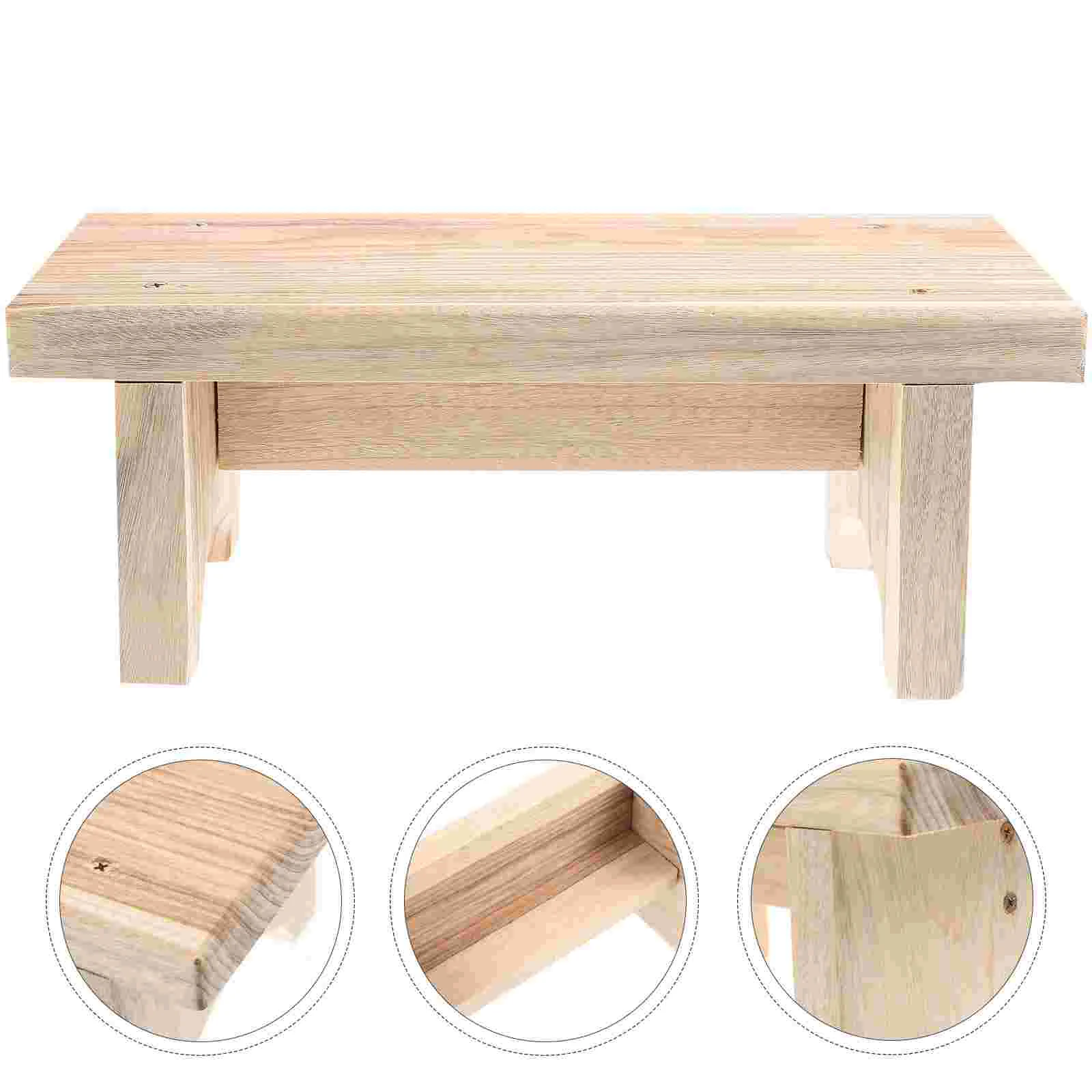 

Деревянный табурет, подставка для унитаза, кровать для взрослых, подставка для кормления ног, офисный отдых, широкий