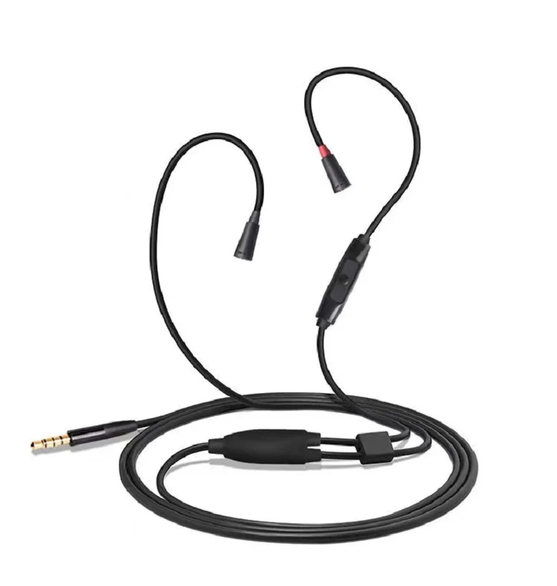 

HIFI Bass Headset Upgrade Replacement Line With microphone For IE8 IE80 IE80S