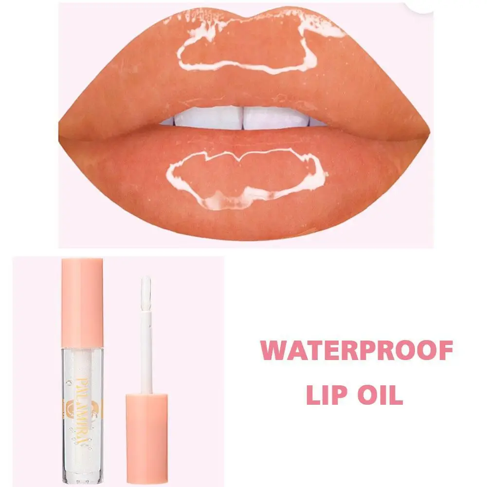 

3-color Lip Oil Lip Gloss Clear Glass Lip Oil Waterproof Lasting Liquid Lipstick Increase Lips Kiss Beauty Increases Lips