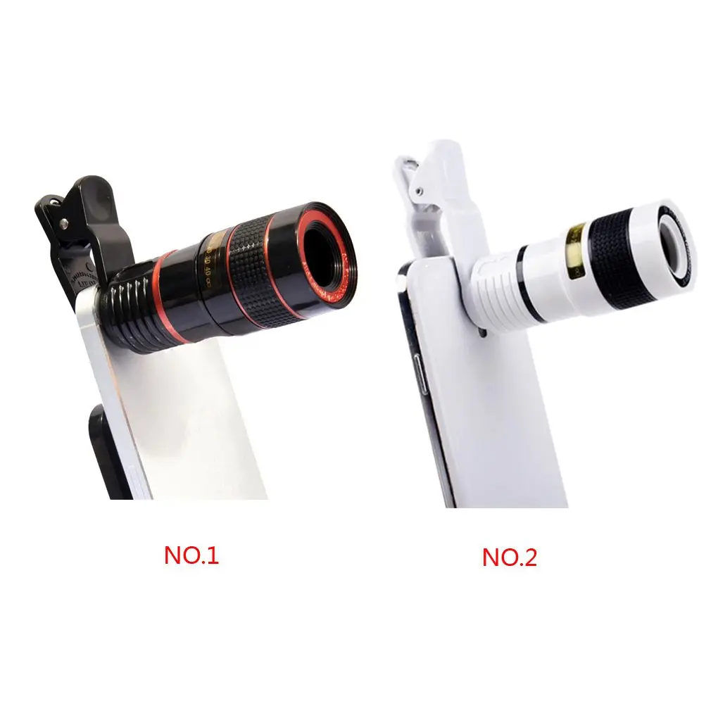 

Portable Universal External Camera Lens 8X Optical Zoom Telescope Camera Lens Clip Mobile Phone Telescope Long Focal Length