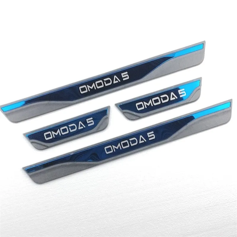 Для Chery Omoda 5 2021-2022 2023 2024 накладка на порог педаль Стайлинг защита автомобильных