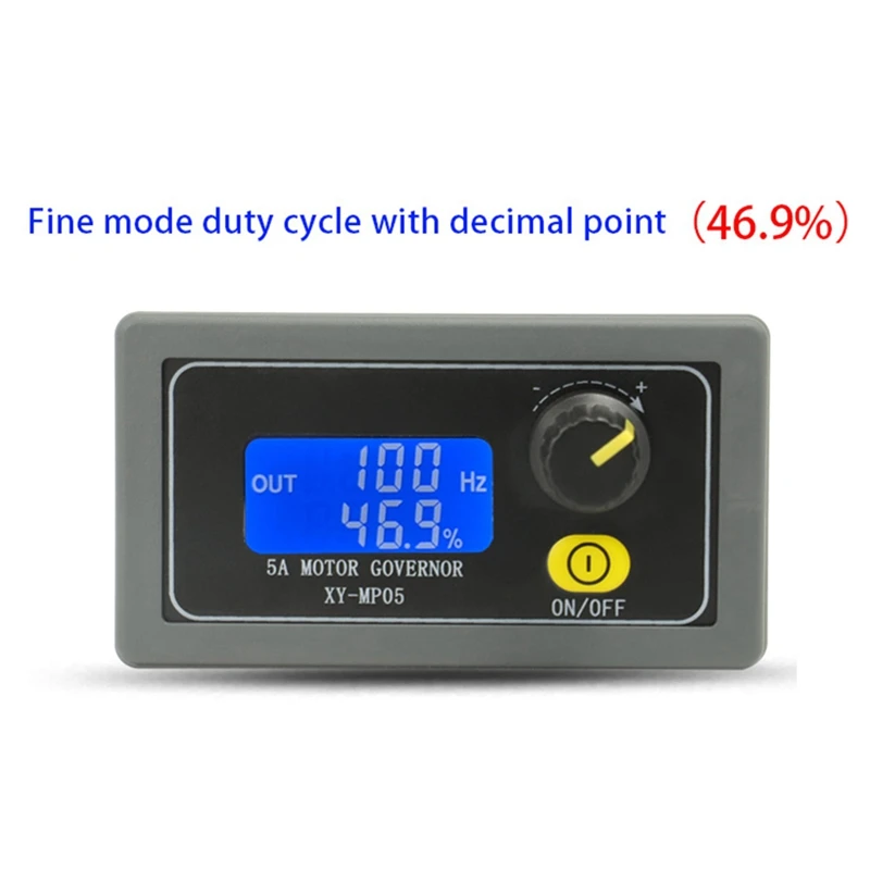 DC6-30V 12V 24V Регулятор скорости двигателя 5A 150W Регулируемый светодиодный диммер