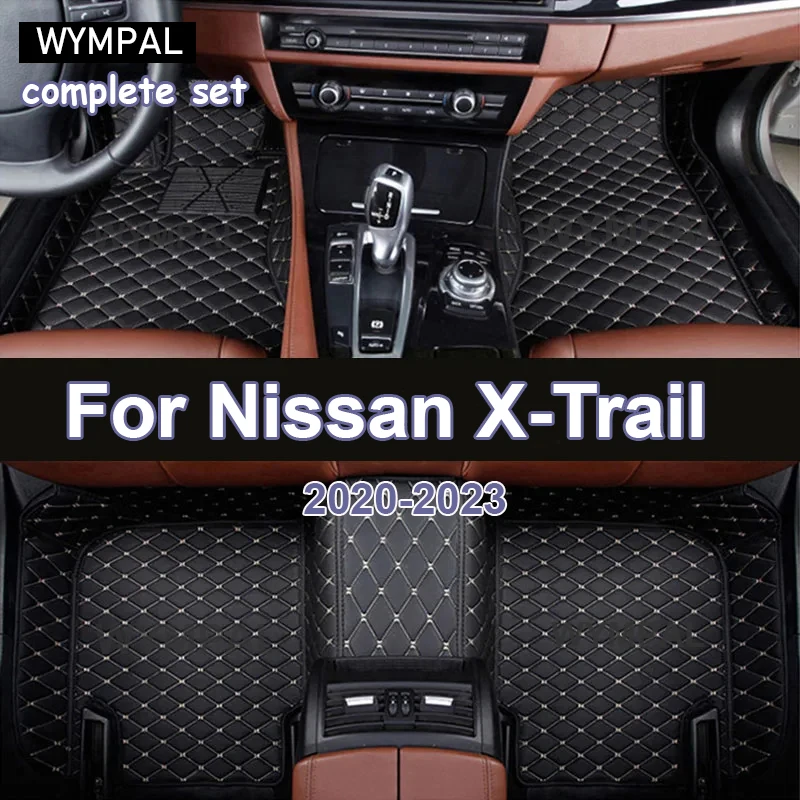 Автомобильные коврики для Nissan X-Trail T32 2017 ~ 2020 7-местный водонепроницаемый коврик