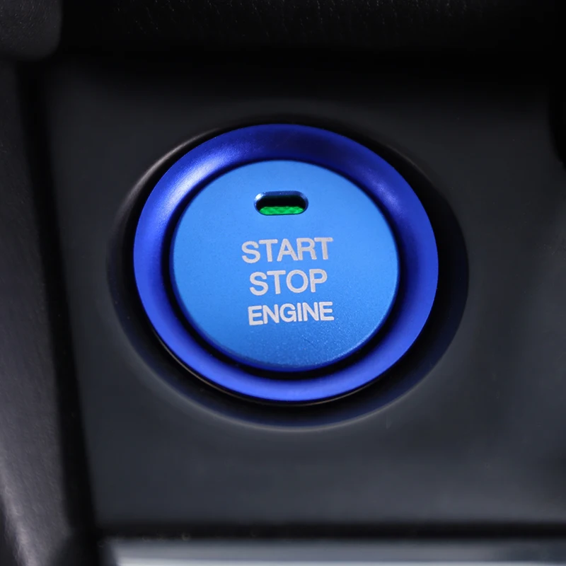 

Автомобильный Стайлинг, алюминиевый сплав, кнопка запуска двигателя, стоп, кольцо, внутренняя декоративная накладка для Mazda 3 Axela CX-3 CX-4 CX-5