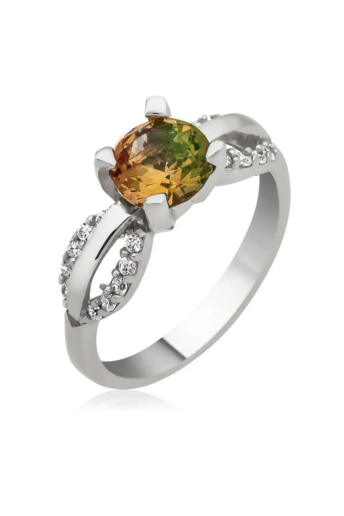 

Women Silver Zultanit Cubic Zirconia Ring