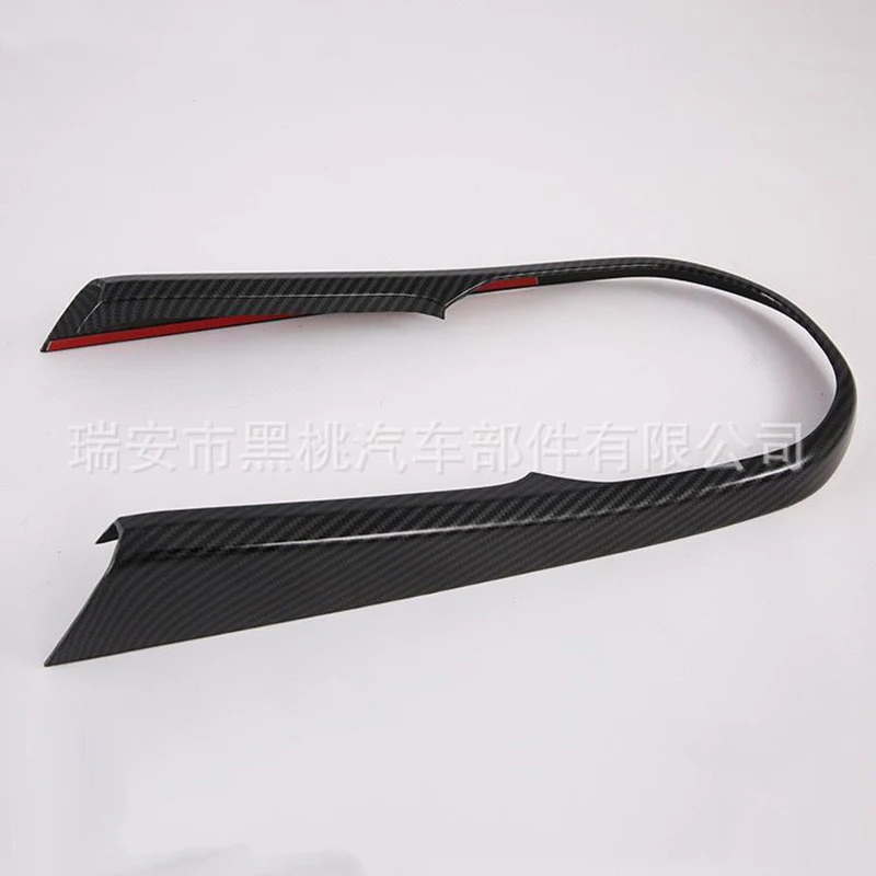 

1 Pcs Carbon Fiber Pattern Abs For Kia K3 2020 Center Console Gear Shift Panel Decorative Strip Cover Car Accessories Interior