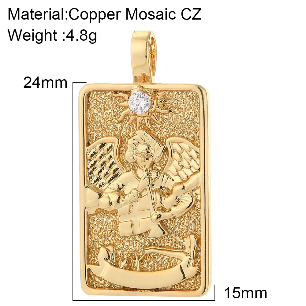 Tareyes Tarock Tarot Diy Подвески для изготовления ювелирных изделий мажорное ожерелье