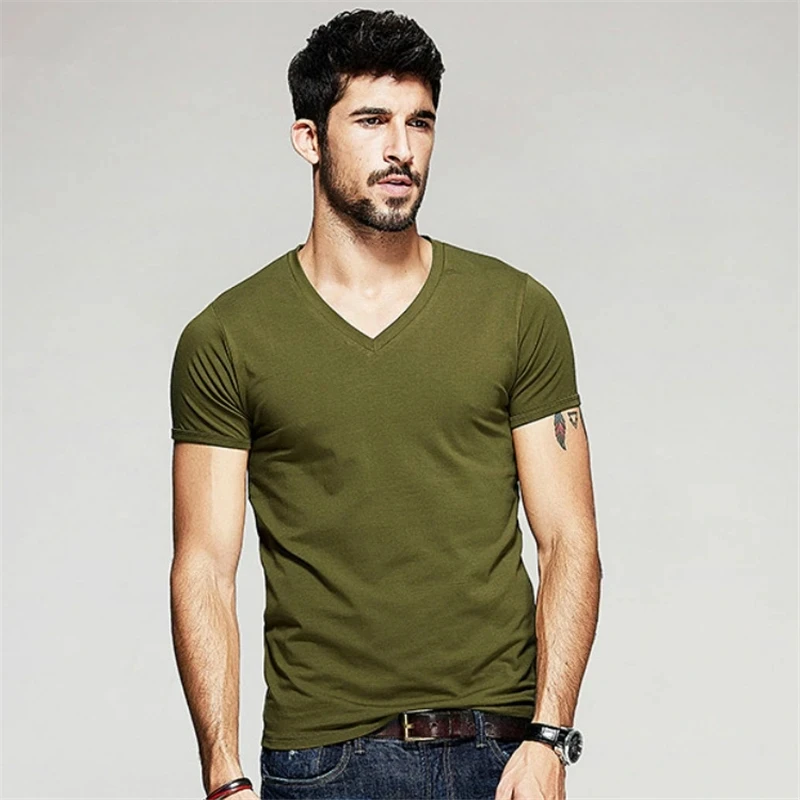 

2023 new men t shirt Sports elastic men's short sleeves Gyms Fitness Tight t shirt Summer Short WHITE