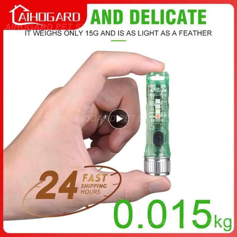 

Warn Rechargeable Flashlight Easy To Carry The Tail Has Magnetic Suction Function Portable Flashlight Mini Flashlight Waterproof