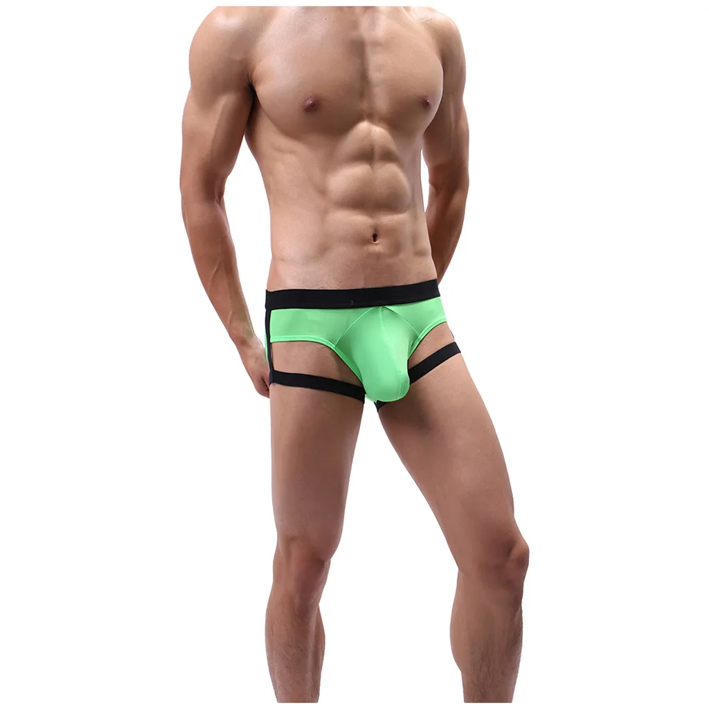 

Men Raise Perspective Boxer Sling Low-Waist Sexy Soft Underwear New Hip Briefs Intimates Lace Brief Sets