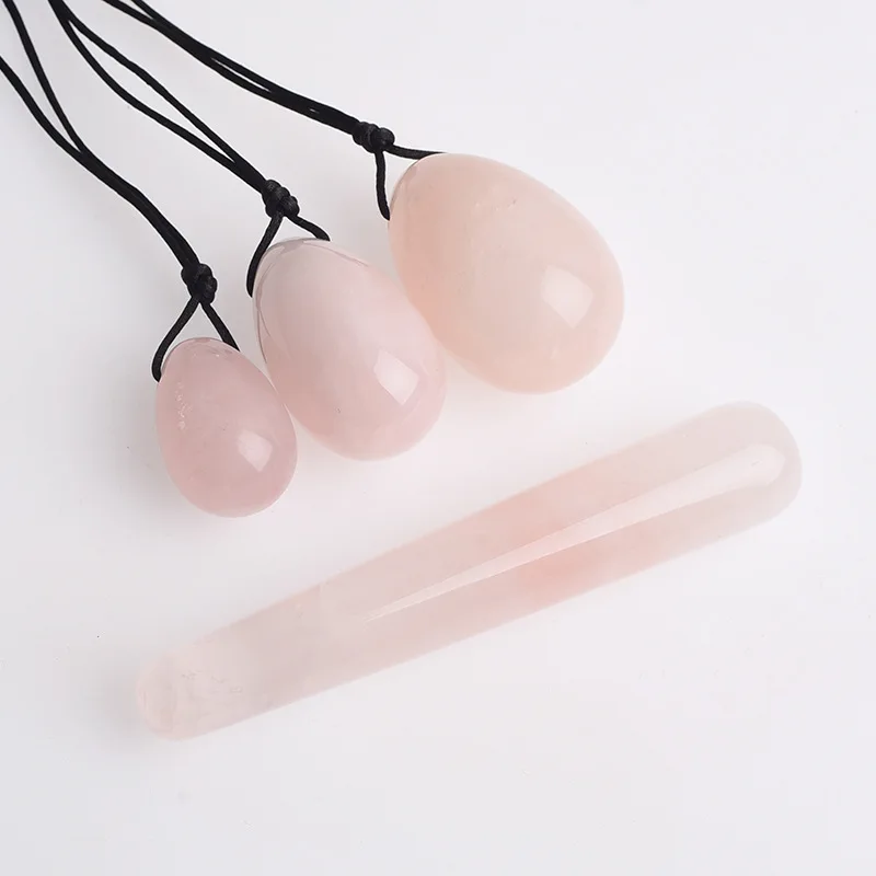 

Natural Quartz Crystals Sets Healing Stones Spiritual Massage Stick Yoni Egg For Yoga