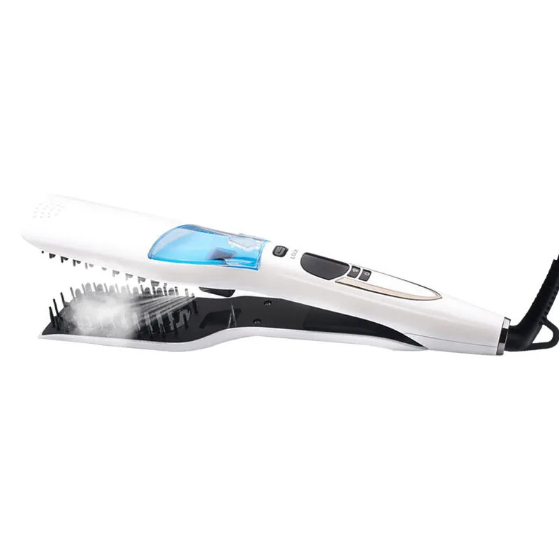 With Teeth Hair Straighteners Liquid Crystal Temperature Control Negative Ions Straightener Professional Styling Appliances Care