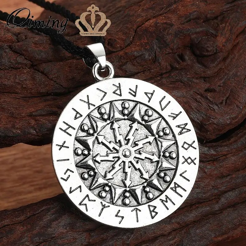 Скандинавская друидная кельтская ожерелье QIMING ручной работы для мужчин защитный