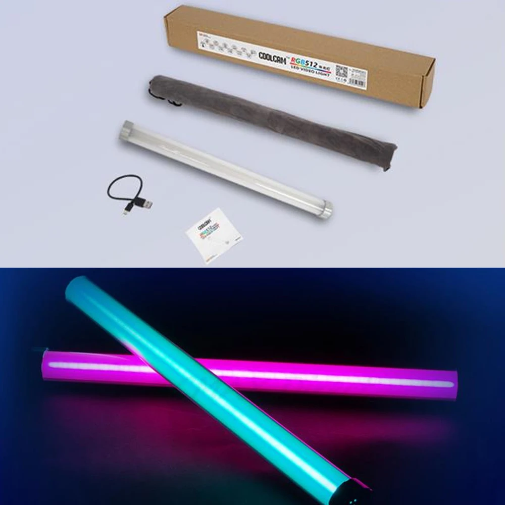

Лампа-трубка LS COOLCAM RGB512, 50 см, RGB