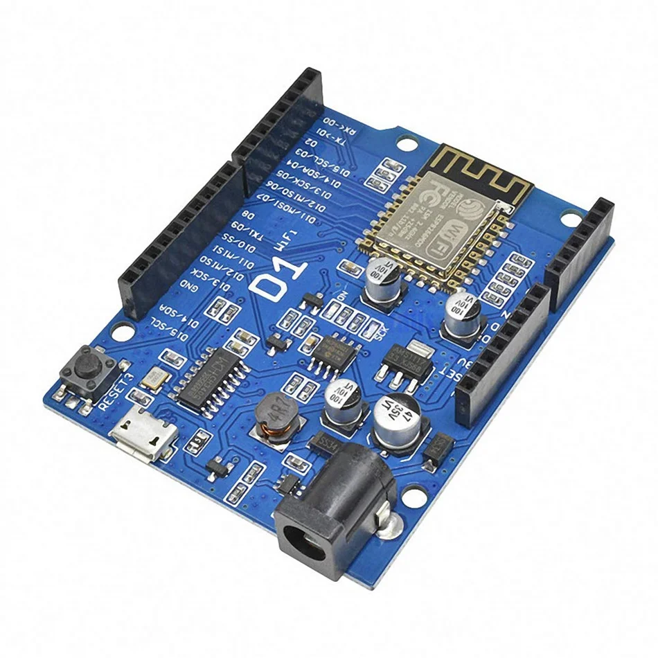ESP-12E WeMos D1 WiFi Uno R3 на основе ESP8266 ESP-12F беспроводной модуль WIFI для Arduino |
