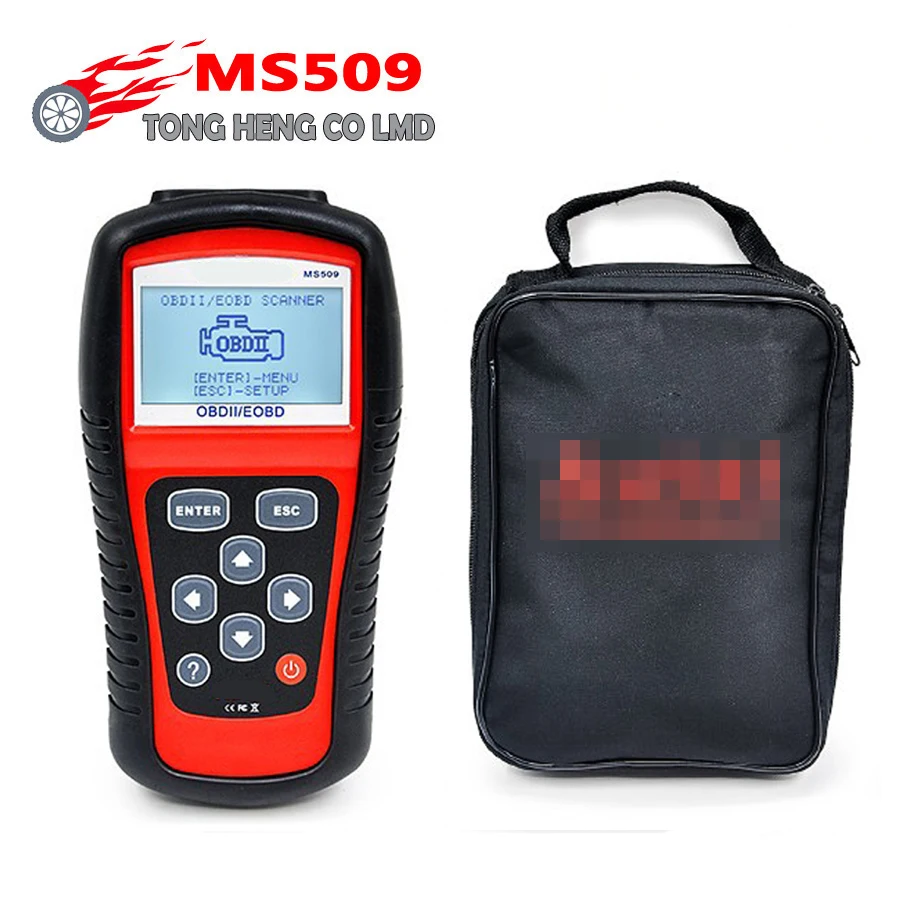 MS509 Multi-Languages Diagnostic Tool OBD2/EOBD Auto Code Reader Work For US&Asian&European Car Scanner MS 509