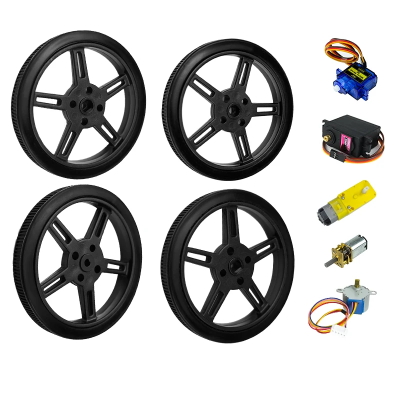 5908 силиконовая шина совместимая с роботом Smart Car с 360-градусным SG90 MG996R SG5010 сервопривод N20 TT двигатель для Arduino прожектор (art.: 3920ca34da7d5) - 3920ca34da7d5