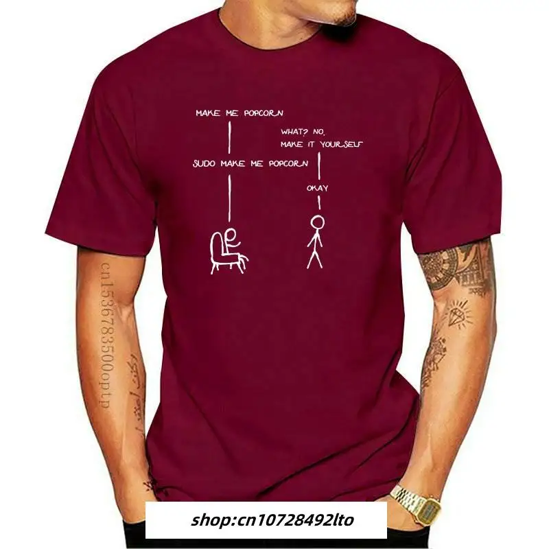 

Sudo Make Me Popcorn - Funny Programming Jokes T shirt programming programmer coding funny jokes programmer jokes computer