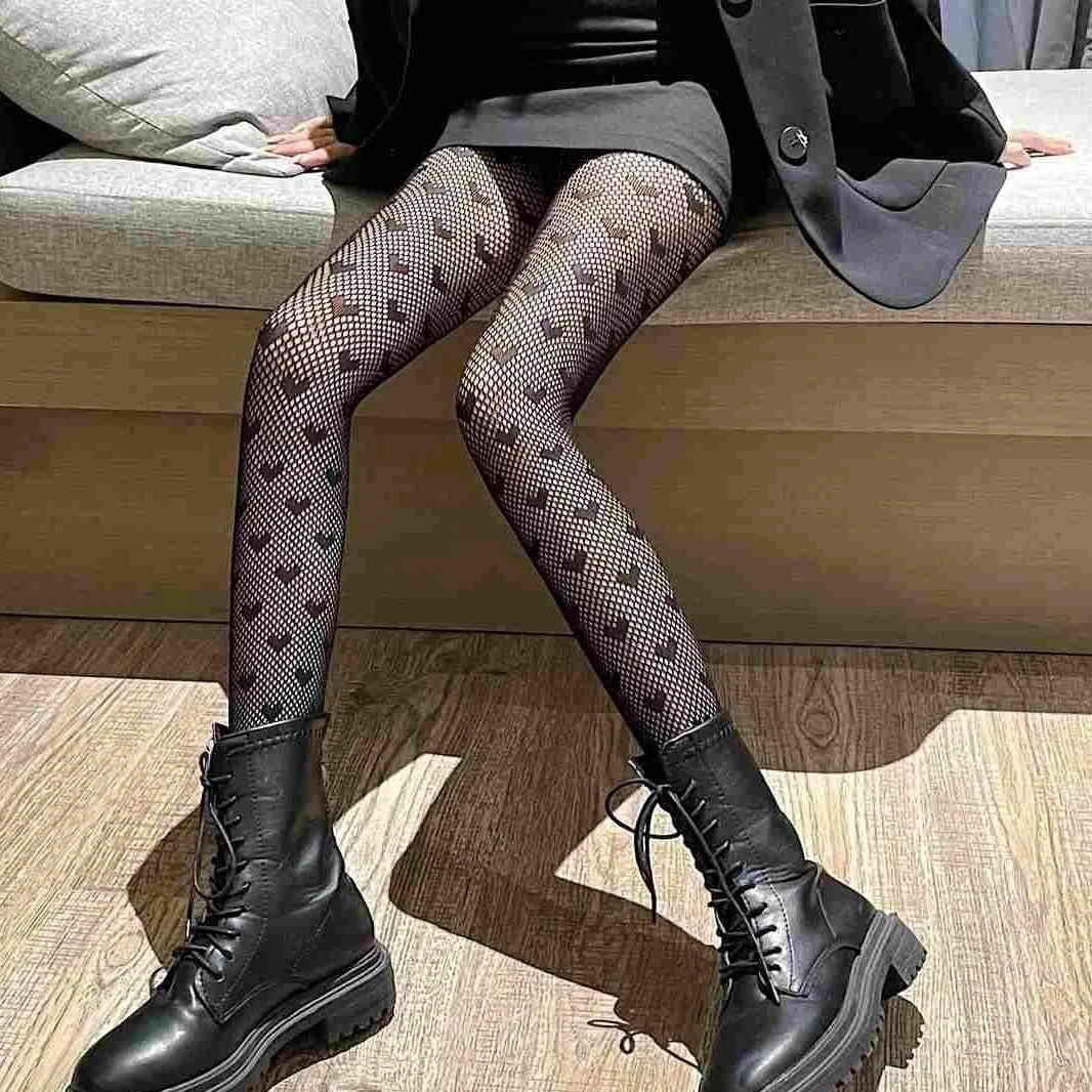 

Omikaa Summer Black Hollowed Out Moon Soft Sister Lolita Pattern Fishing Fashion JK Pants Silk Stockings Women Thin Tight Gothic