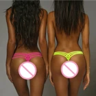 Женские сексуальные бразильские жевательные трусики, купальный костюм, бикини, одежда для плавания, жевательные стринги с V-образным вырезом, одежда для плавания, купальный костюм, трусики, трусы