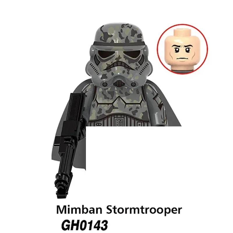 G0119 G0127 Звездные войны Клон солдат 501-й полк имперский Штурмовик мини-робот