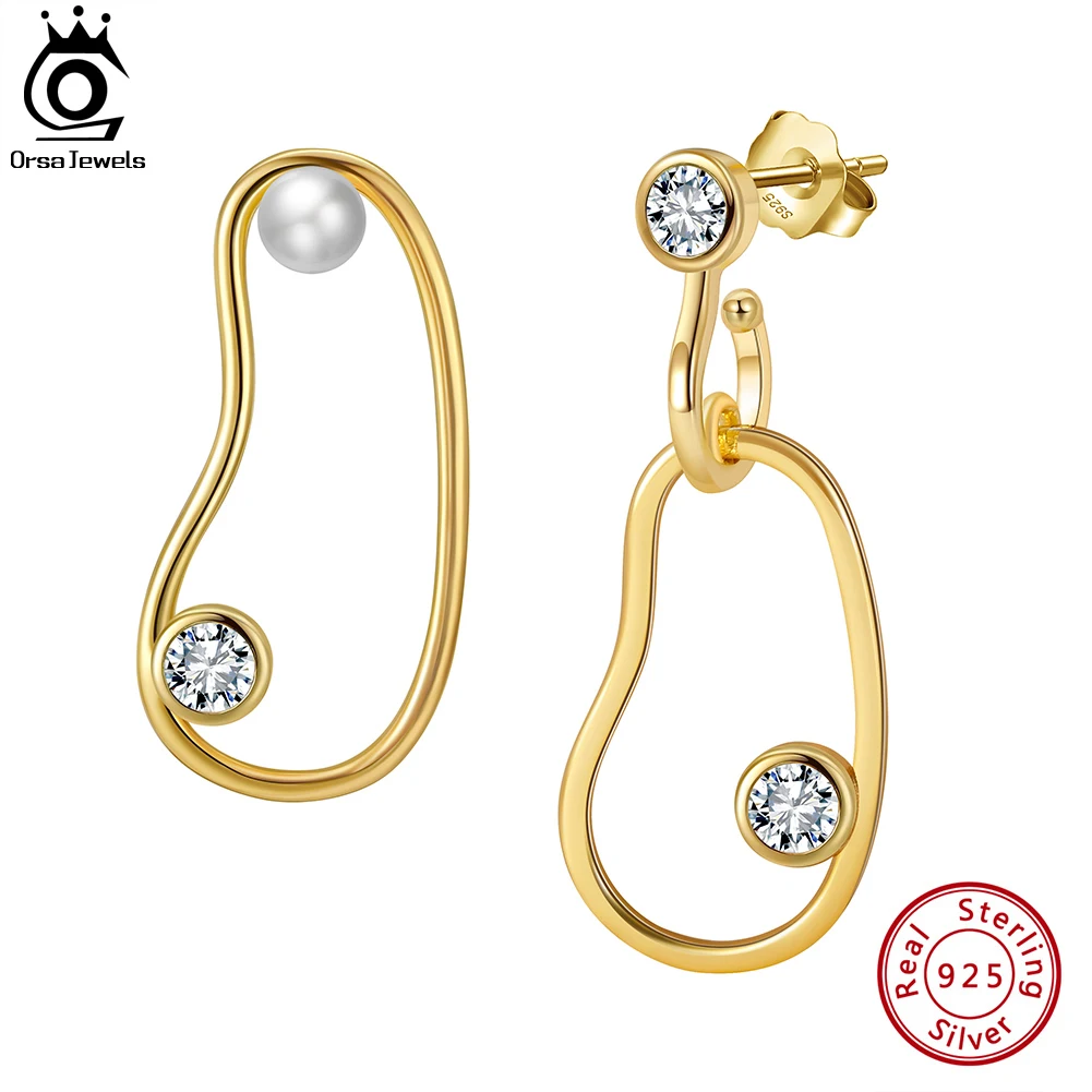 

Женские серьги из серебра 925 пробы с пресноводным жемчугом