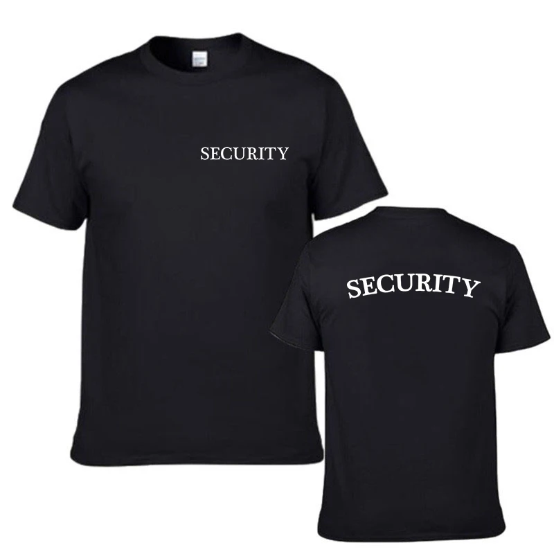 

SECURITY t-shirt summer Men Women Unisex o-neck T Shirt Short Sleeve Tops