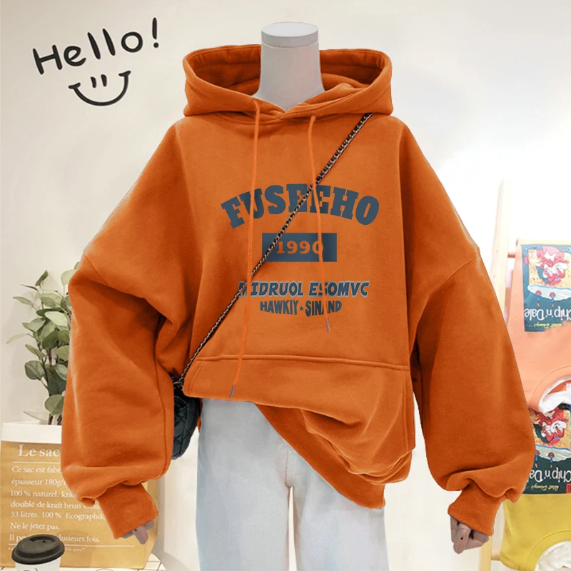 

Женская винтажная Толстовка с длинным рукавом и принтом сердечек